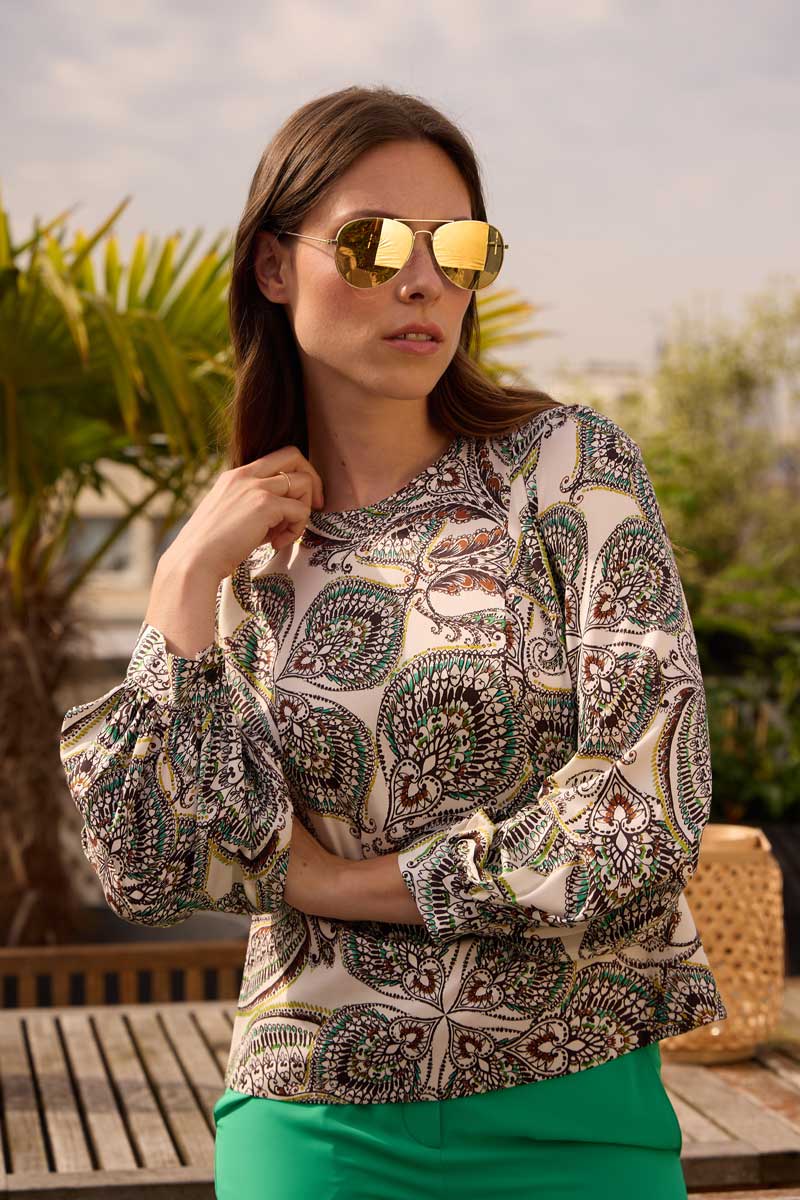BLOUSE KIMONO
