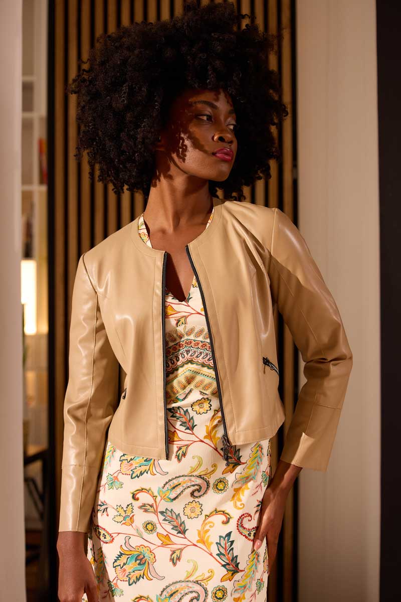 BLOUSON HAVANE
