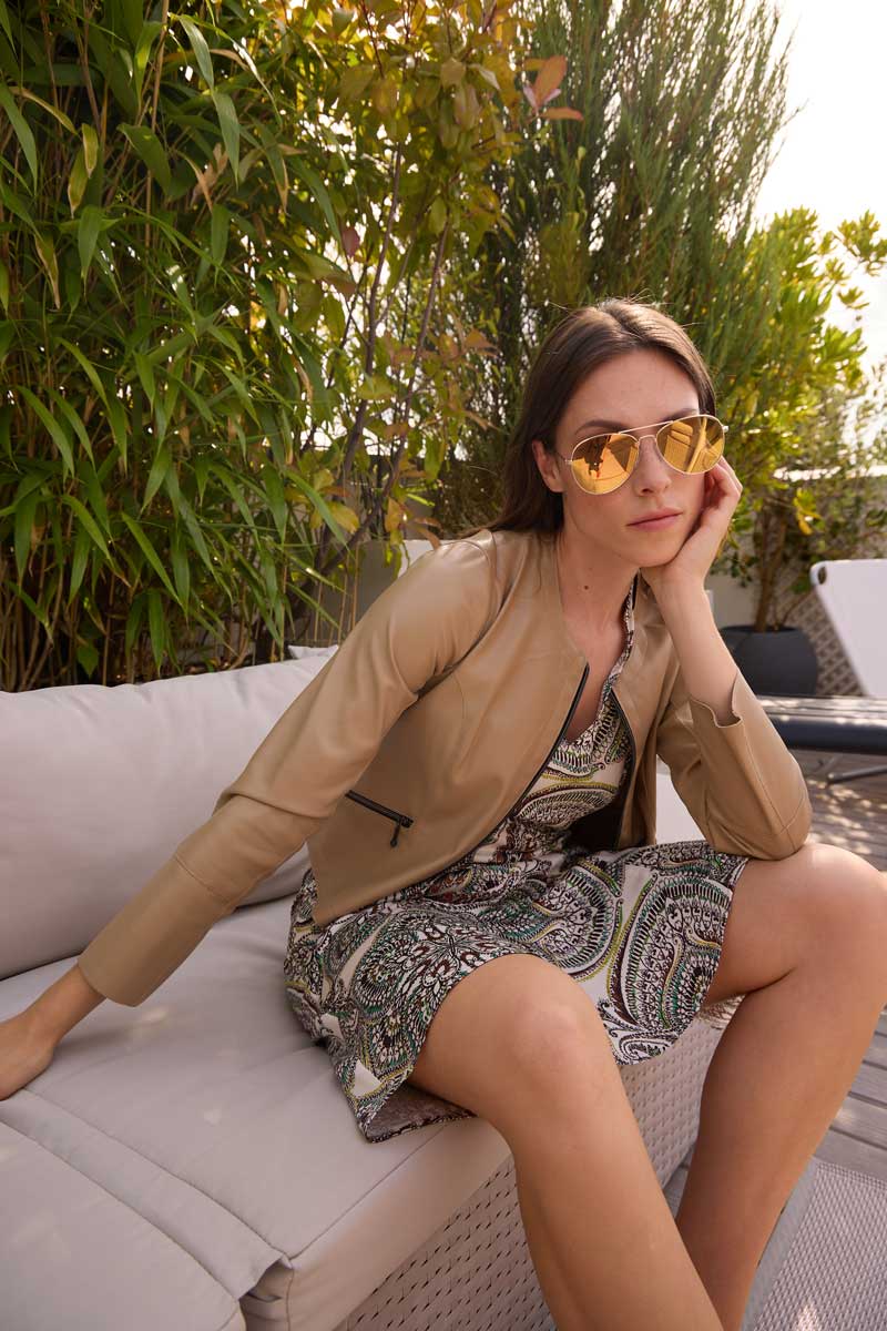 BLOUSON HAVANE
