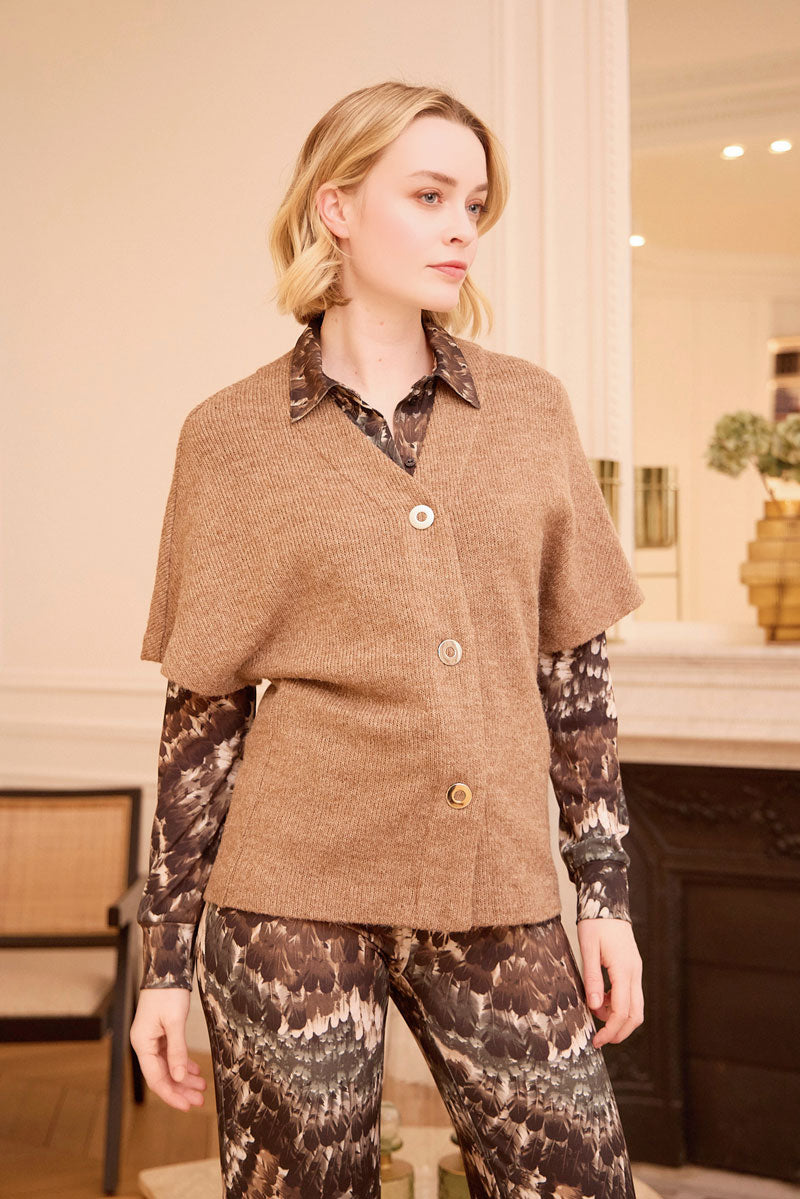 CARDIGAN MOHA