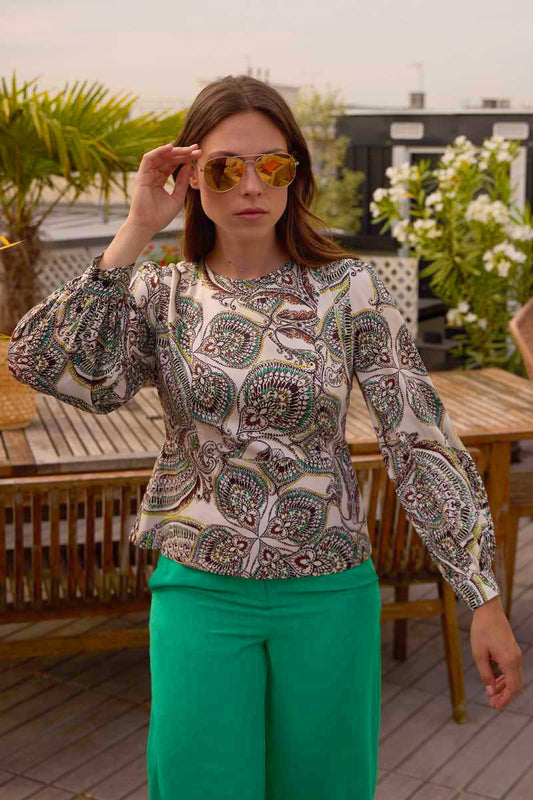 BLOUSE KIMONO