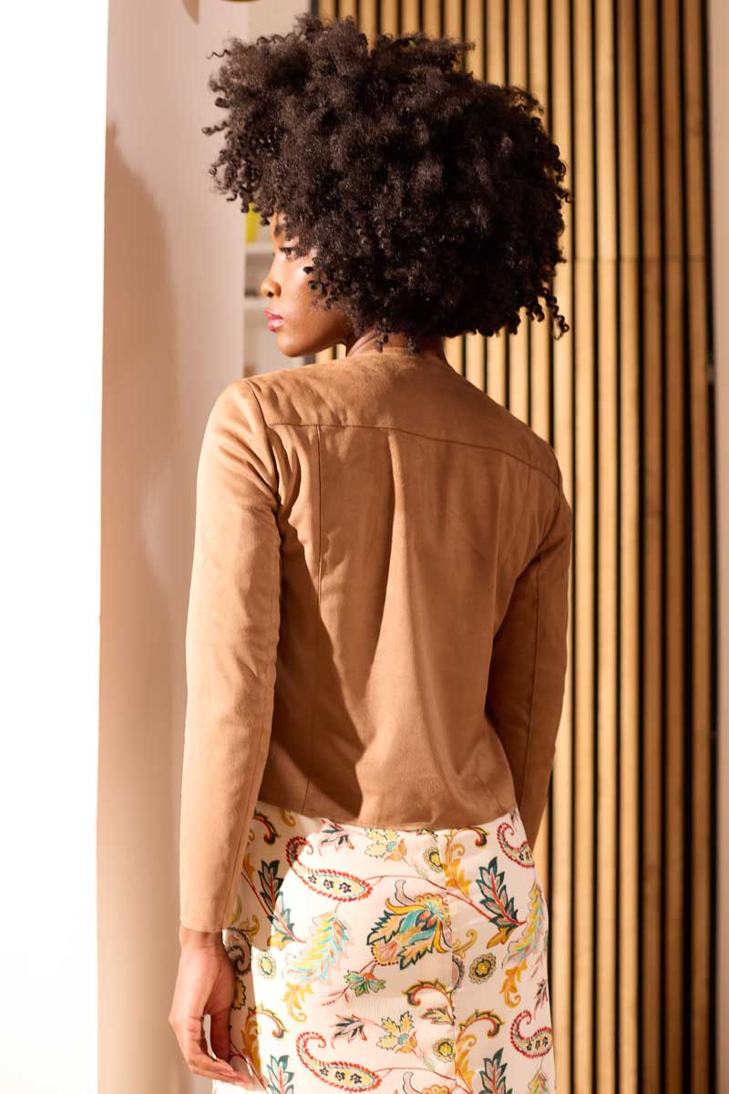 VESTE DAIM