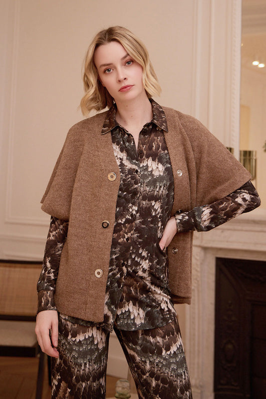 CARDIGAN MOHA