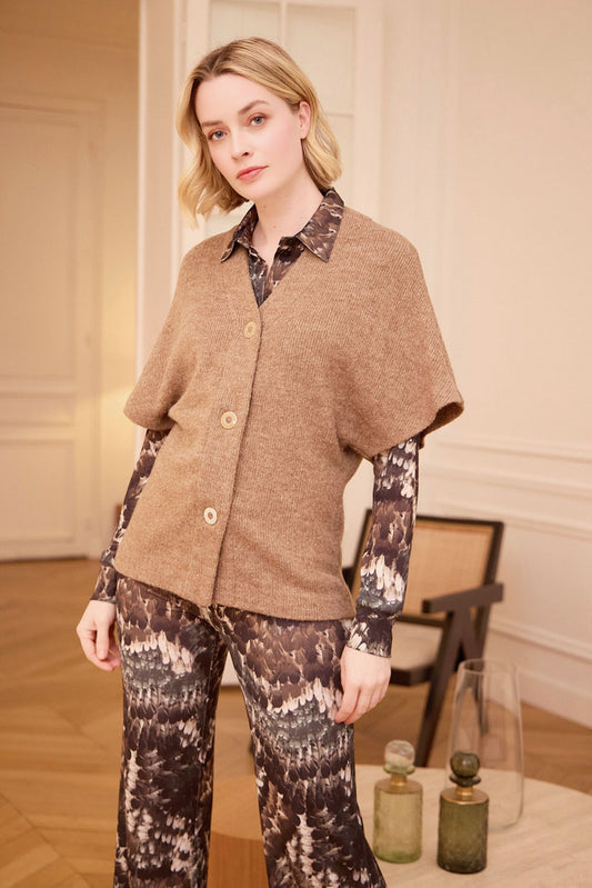 CARDIGAN MOHA